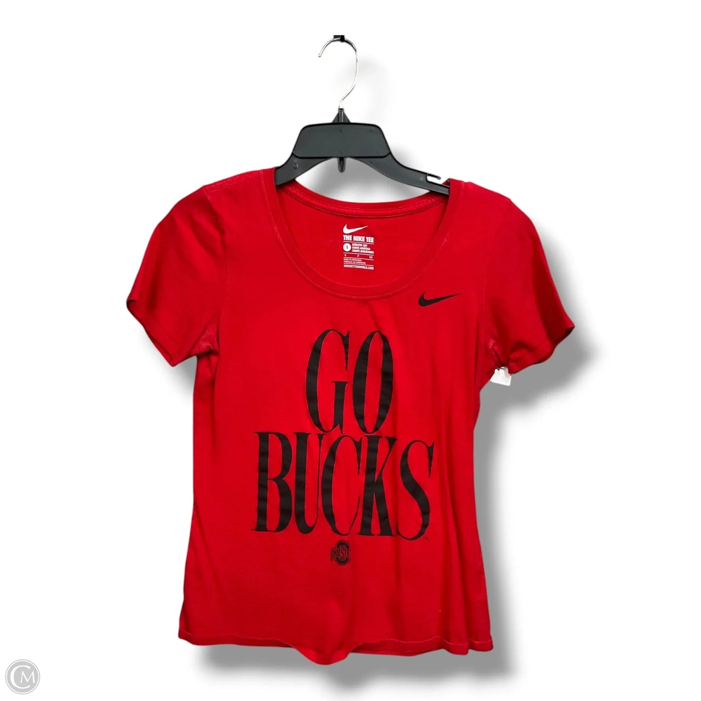 Top Short Sleeve By Nike Apparel In Red, Size: S