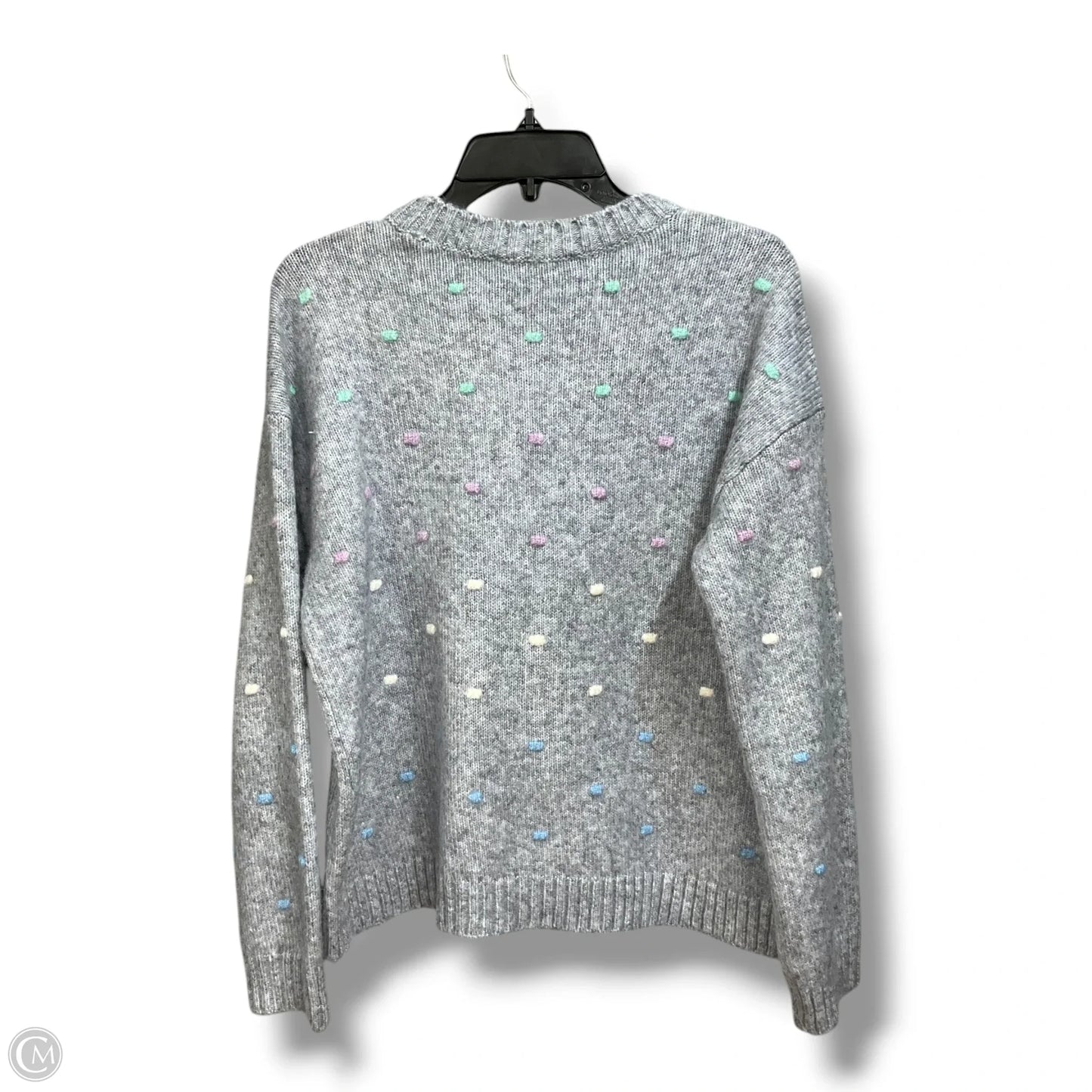 Sweater By Loft In Polkadot Pattern, Size: M