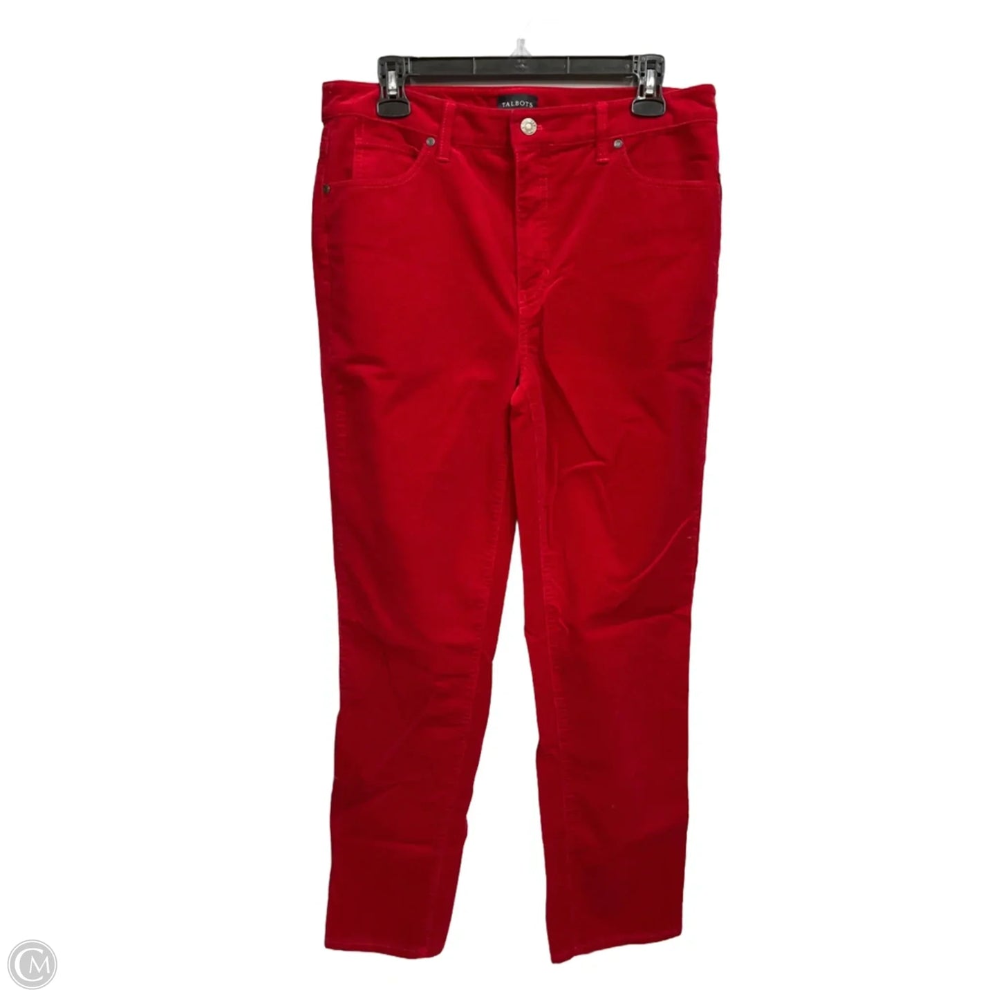 Pants Corduroy By Talbots In Red, Size: 10