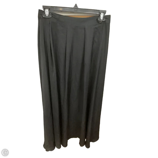 Skirt Maxi By Who What Wear In Black, Size: 4