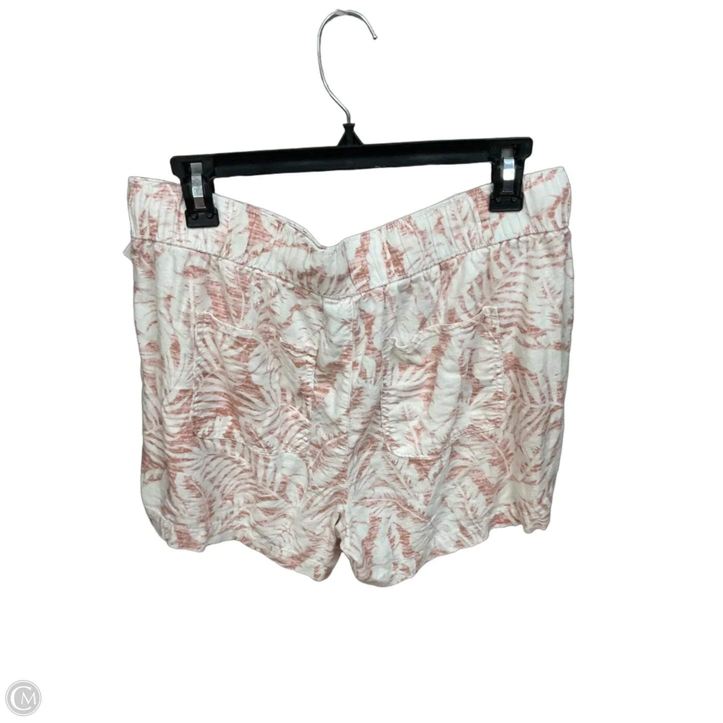Shorts By Clothes Mentor In Pink & White, Size: 12