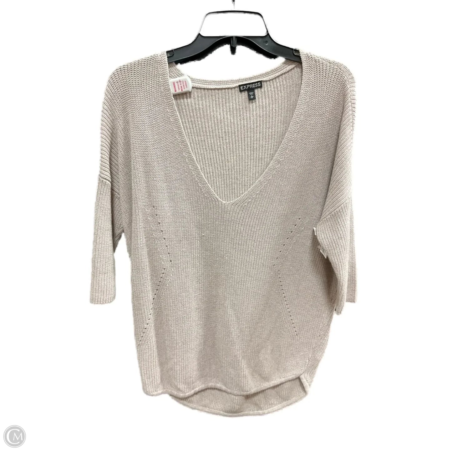 Sweater By Express In Taupe, Size: S