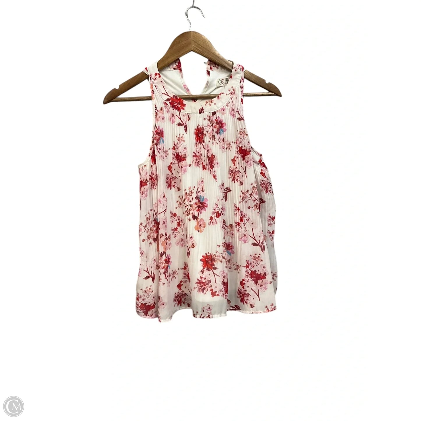Blouse Sleeveless By Pink Rose In Floral Print, Size: M