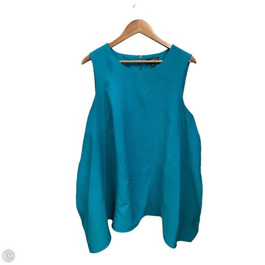 Top Sleeveless By Lane Bryant In Teal, Size: 2x
