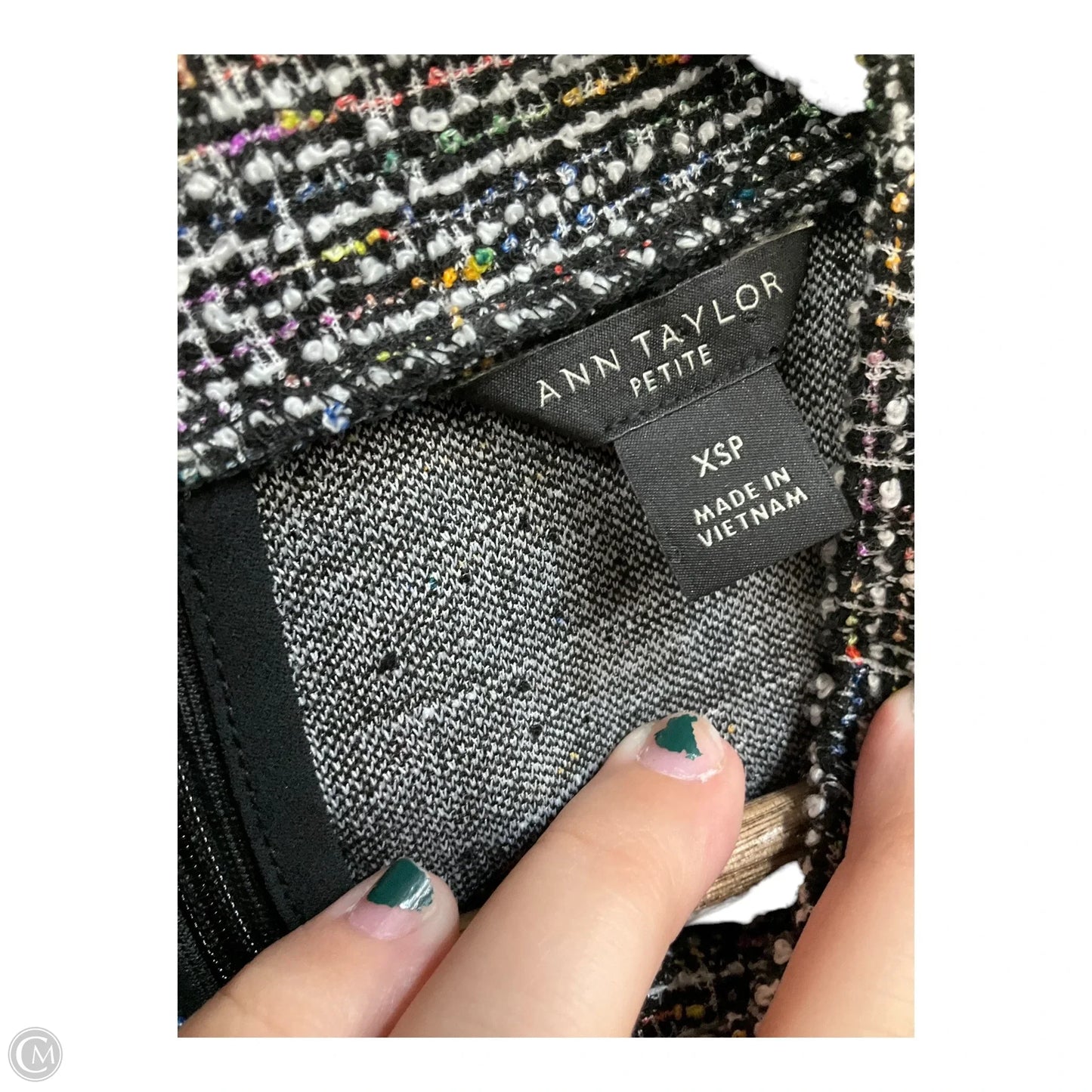 Top Sleeveless By Ann Taylor In Multi-colored, Size: Xsp