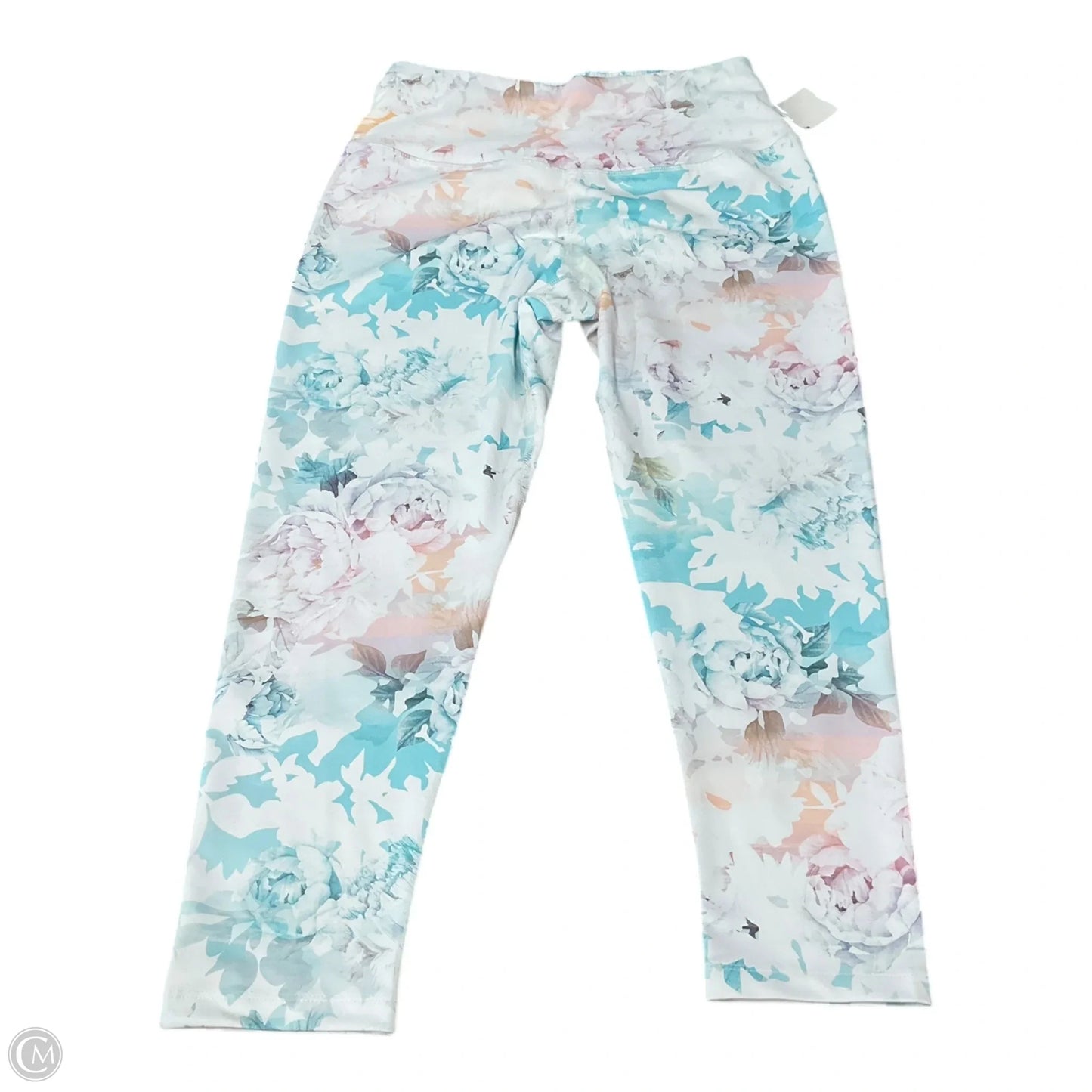 Athletic Leggings By Apana In Floral Print, Size: S