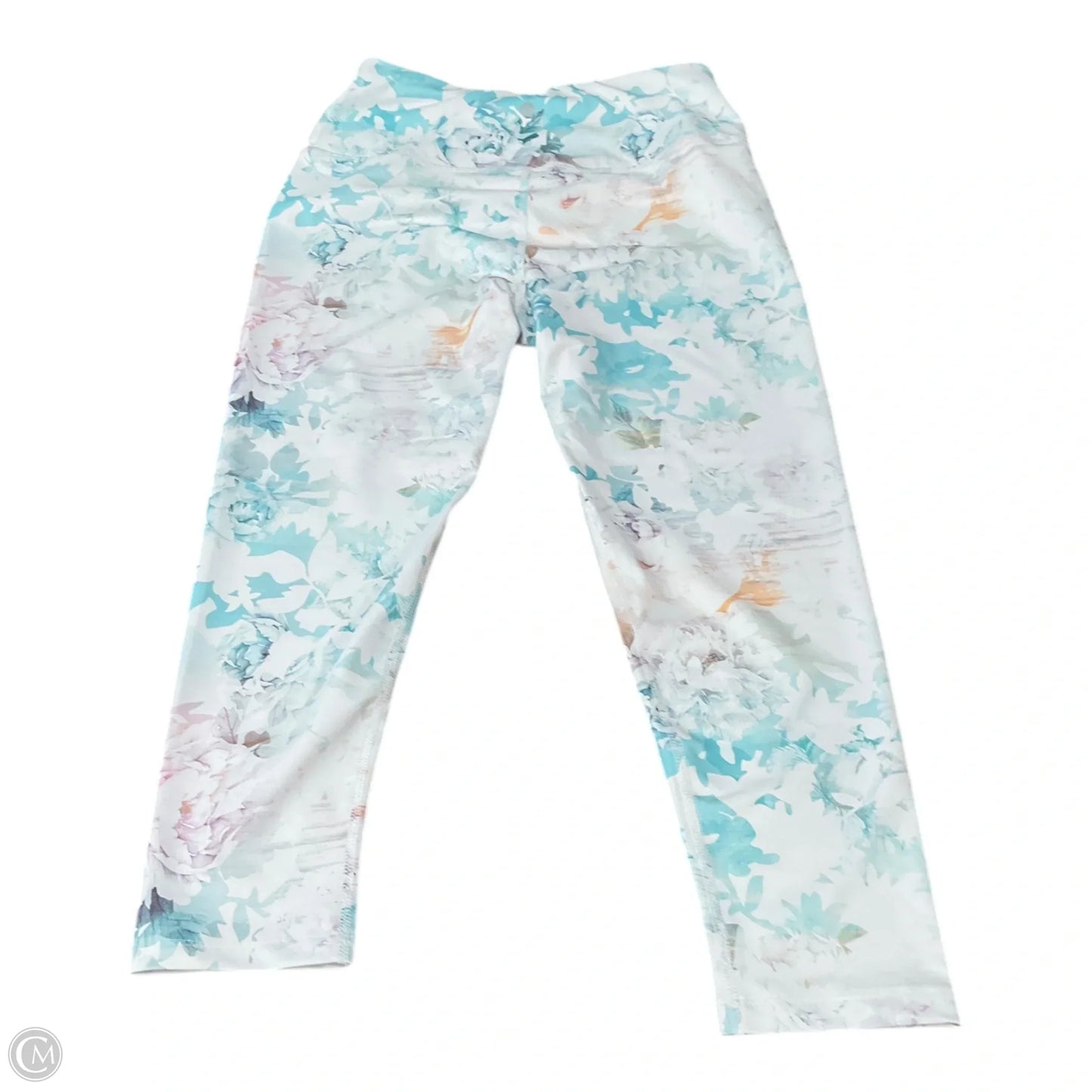 Athletic Leggings By Apana In Floral Print, Size: S