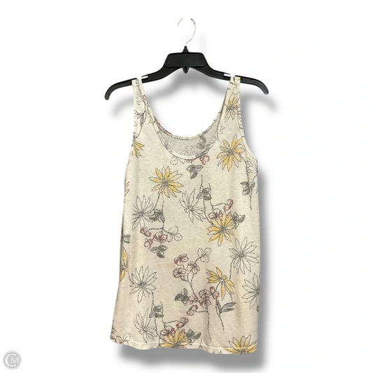 Tank Top By Maurices In Floral Print, Size: L