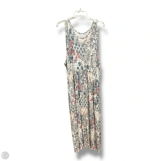Dress Casual Maxi By Maurices In Paisley Print, Size: 2x