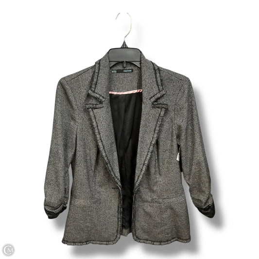Blazer By Maurices In Black & Grey, Size: M