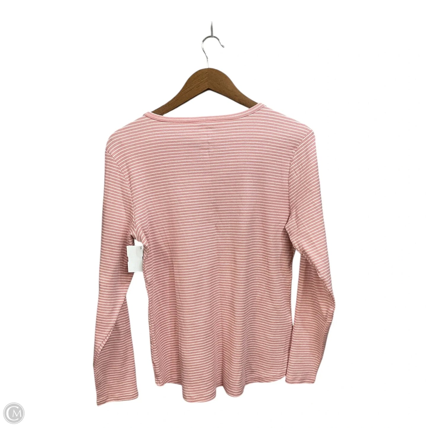 Top Long Sleeve By Sonoma In Striped Pattern, Size: Xl