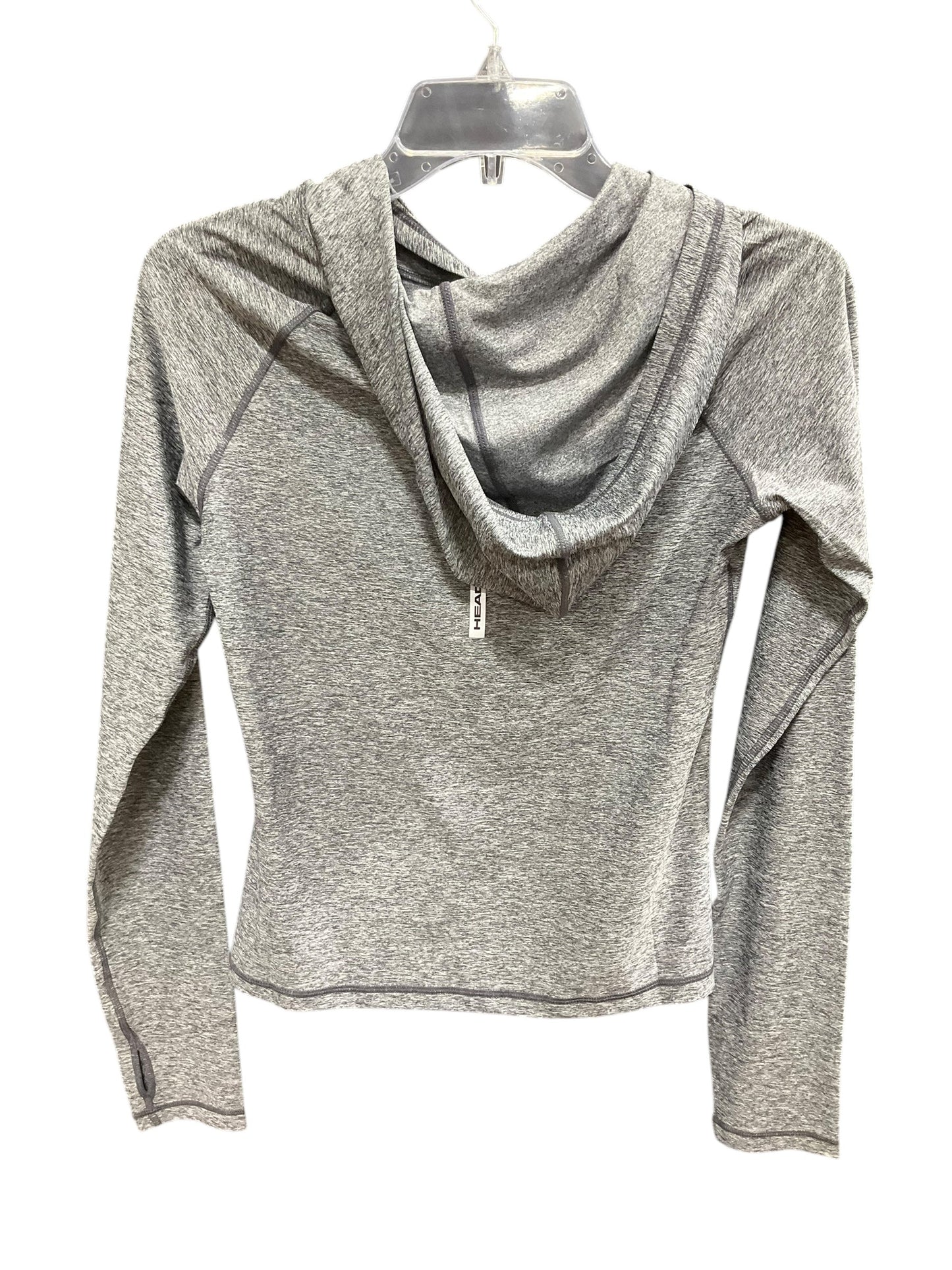 Athletic Jacket By Head In Grey, Size: Xs