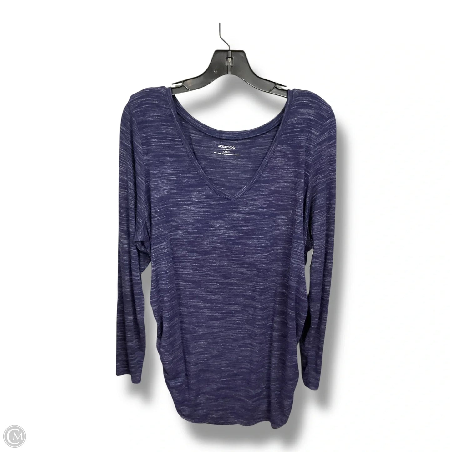 Maternity Top Long Sleeve By Motherhood, Size: Xl