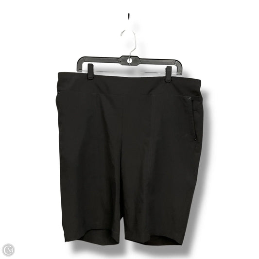 Shorts By Chicos In Black, Size: Xl