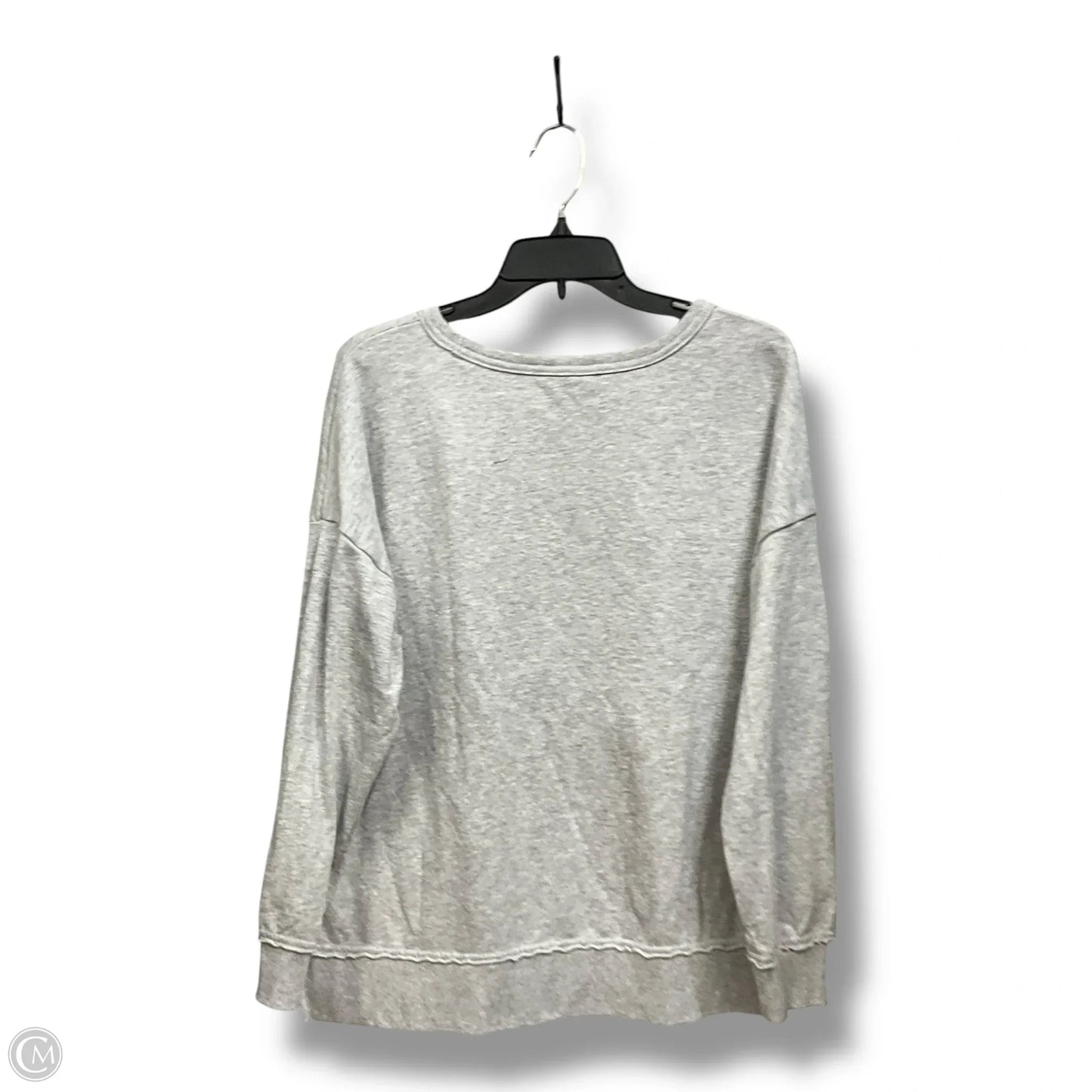 Top Long Sleeve Basic By Buffalo David Bitton In Grey, Size: M