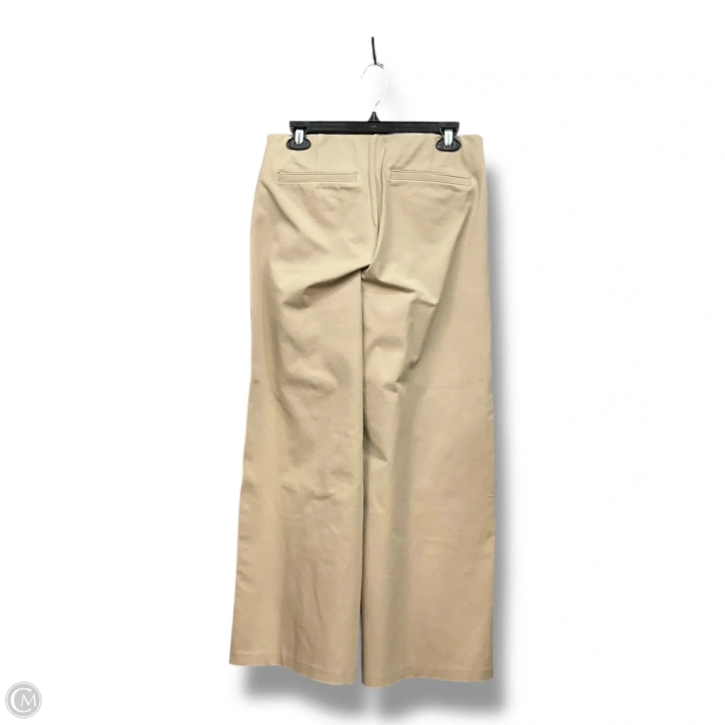 Pants Wide Leg By Clothes Mentor In Tan, Size: L