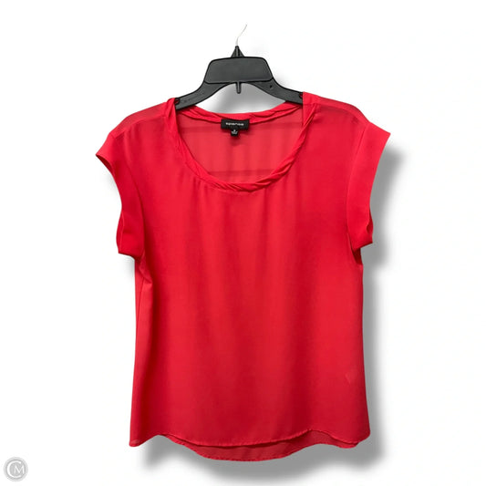 Top Short Sleeve Basic By Clothes Mentor In Red, Size: M