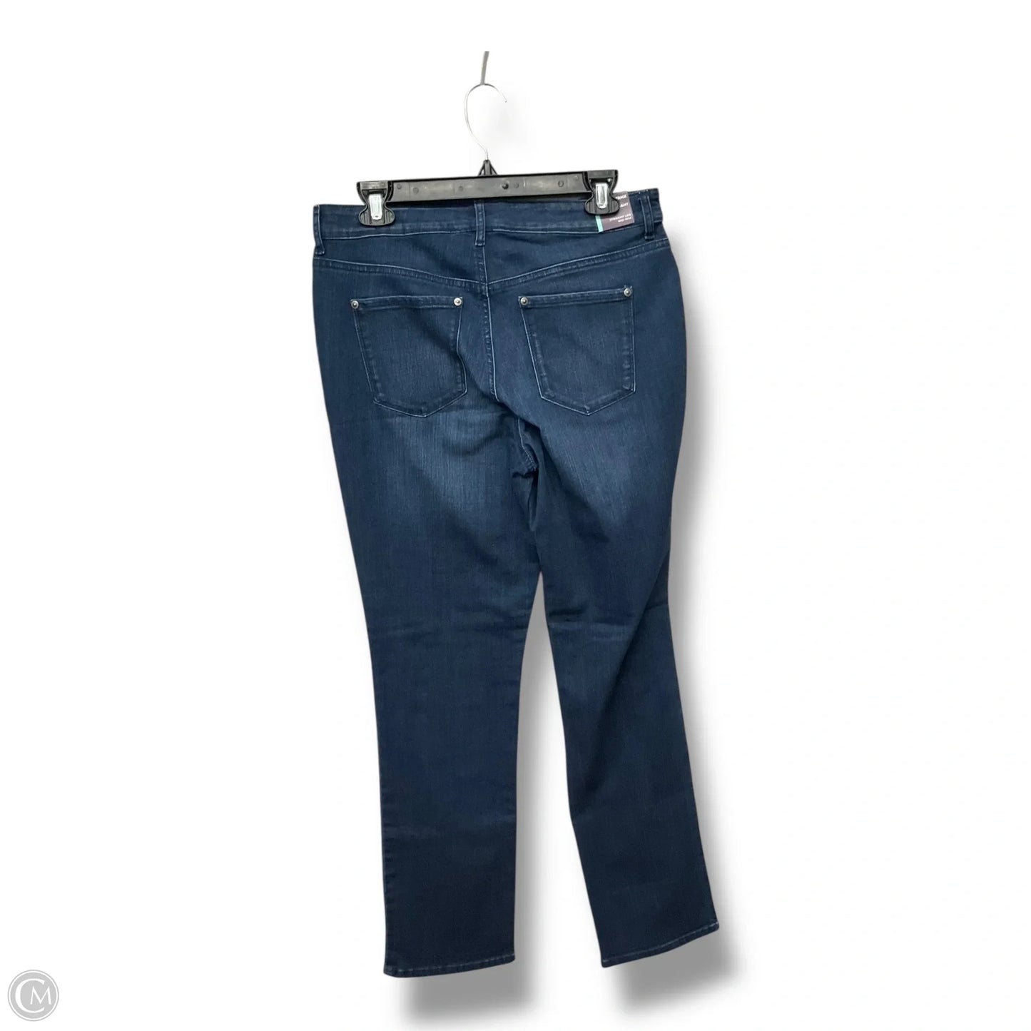 Jeans Straight By Gloria Vanderbilt In Blue Denim, Size: 8
