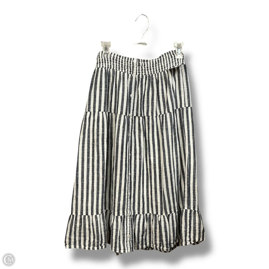Skirt Maxi By Mlle Gabrielle In Striped Pattern, Size: L
