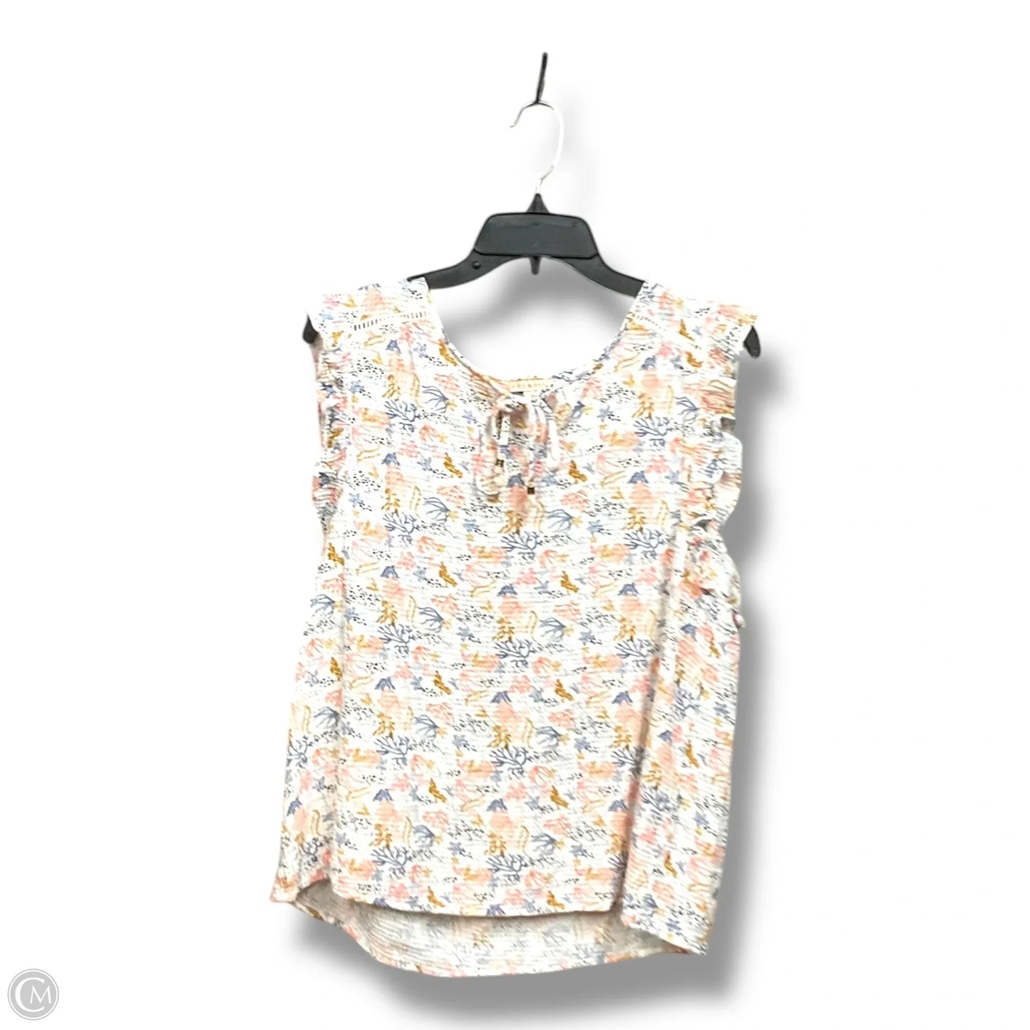 Top Sleeveless By Clothes Mentor In Multi-colored, Size: L