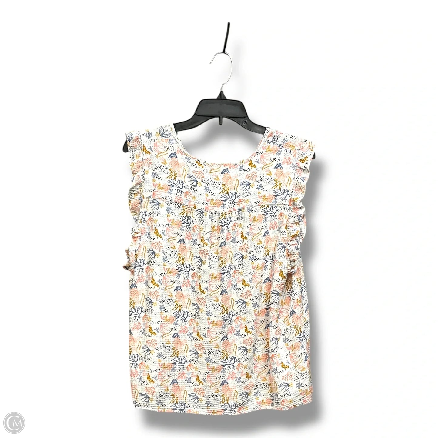 Top Sleeveless By Clothes Mentor In Multi-colored, Size: L