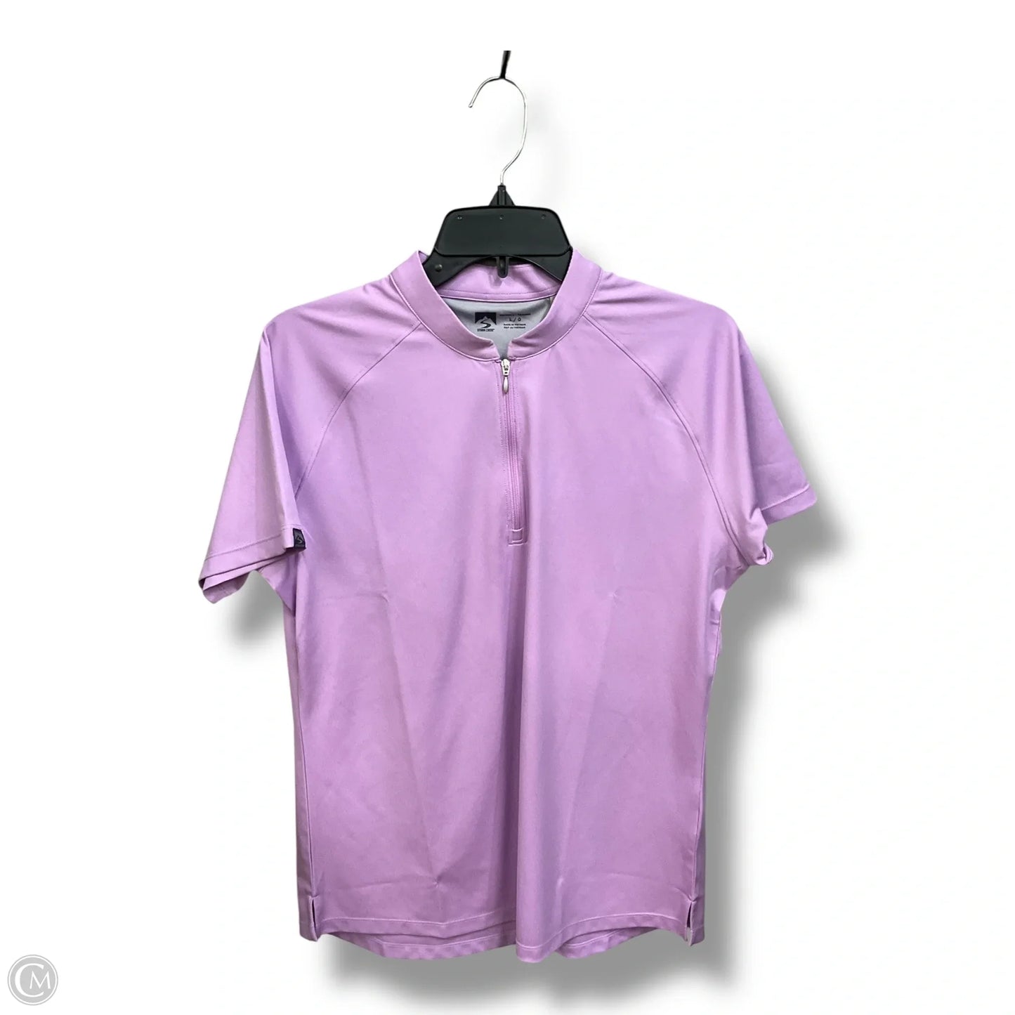 Top Short Sleeve Basic By Clothes Mentor In Purple, Size: L