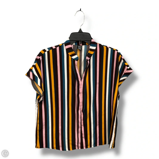 Top Sleeveless By Clothes Mentor In Striped Pattern, Size: L