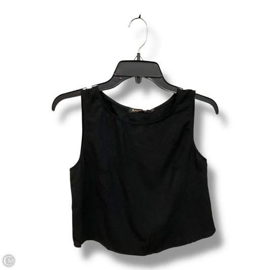 Top Sleeveless Basic By Clothes Mentor In Black, Size: S