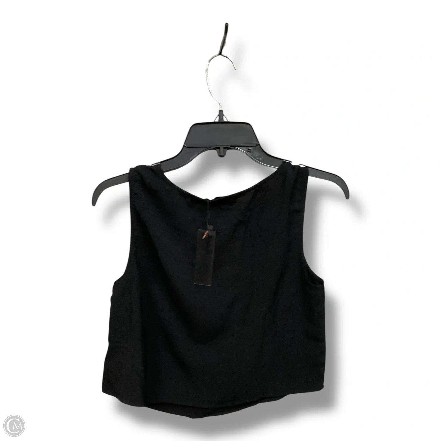 Top Sleeveless Basic By Clothes Mentor In Black, Size: S