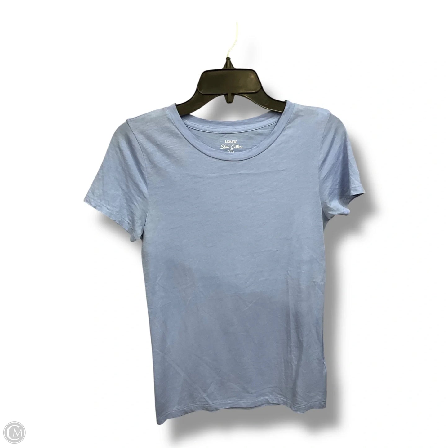 Top Short Sleeve Basic By J. Crew In Blue, Size: Xs