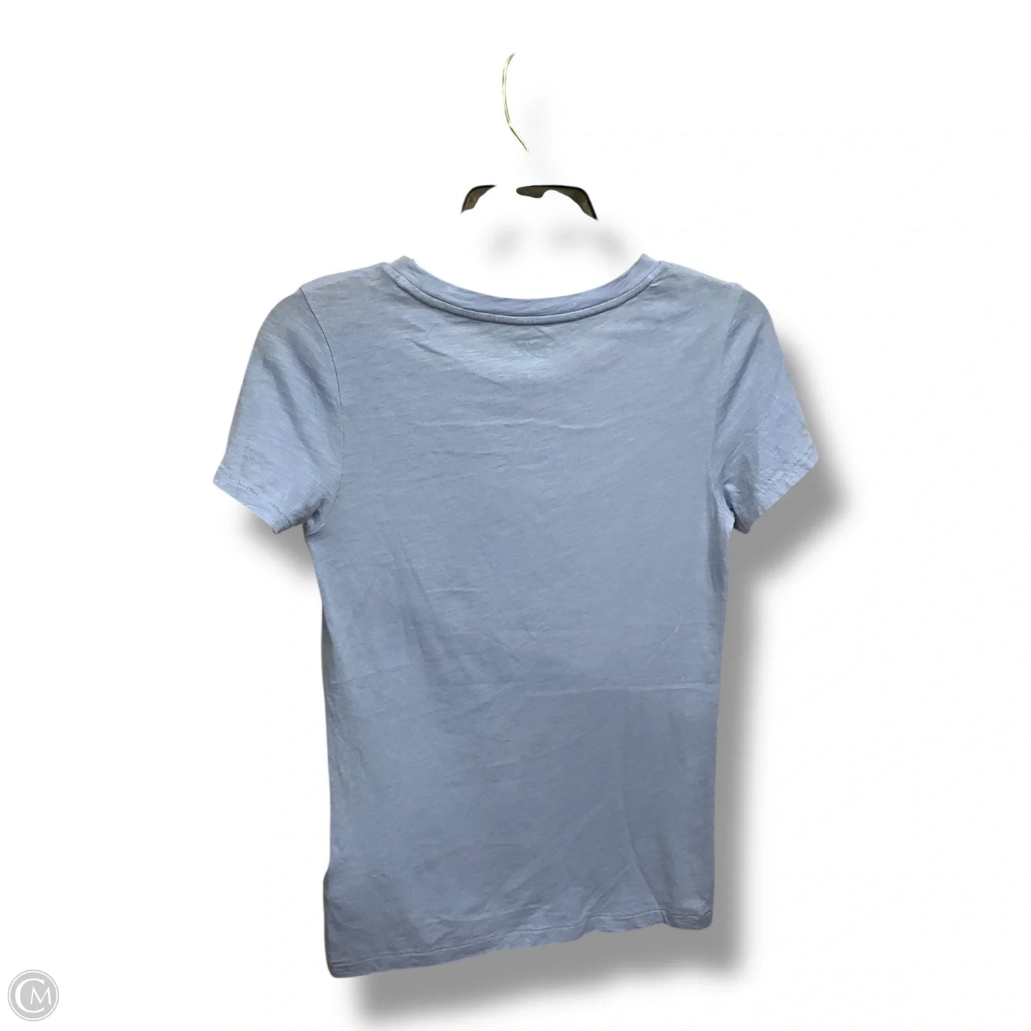 Top Short Sleeve Basic By J. Crew In Blue, Size: Xs