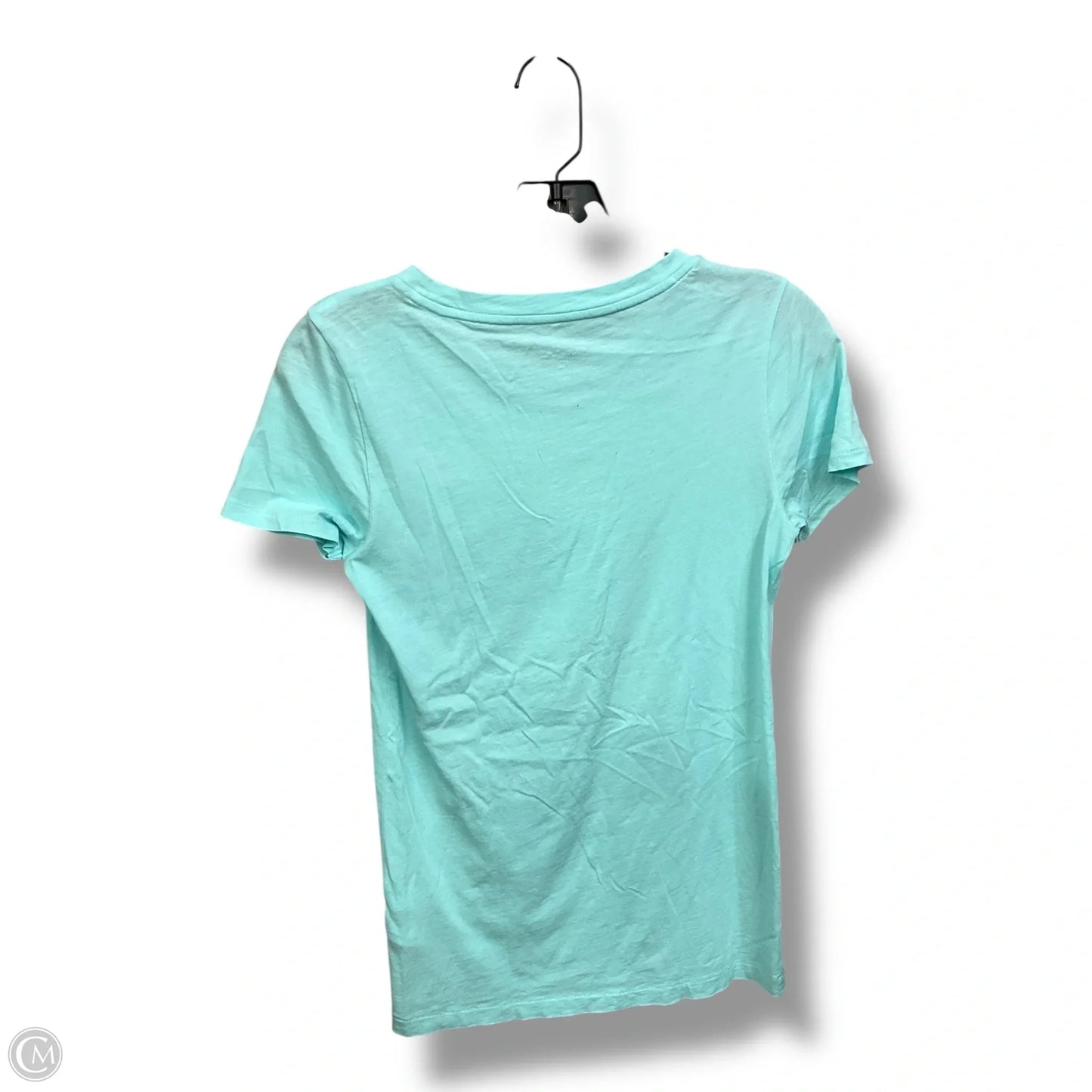 Top Short Sleeve Basic By J. Crew In Teal, Size: Xs