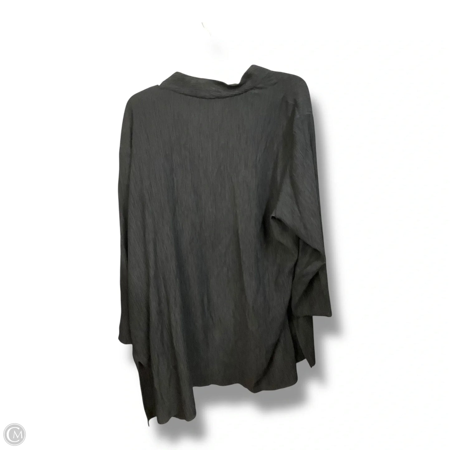 Cardigan By Eileen Fisher In Black, Size: 1x