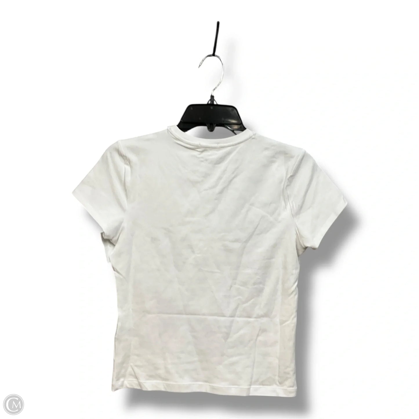 Top Short Sleeve Basic By Good American In White, Size: M