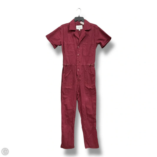Jumpsuit By Pistola In Maroon, Size: S