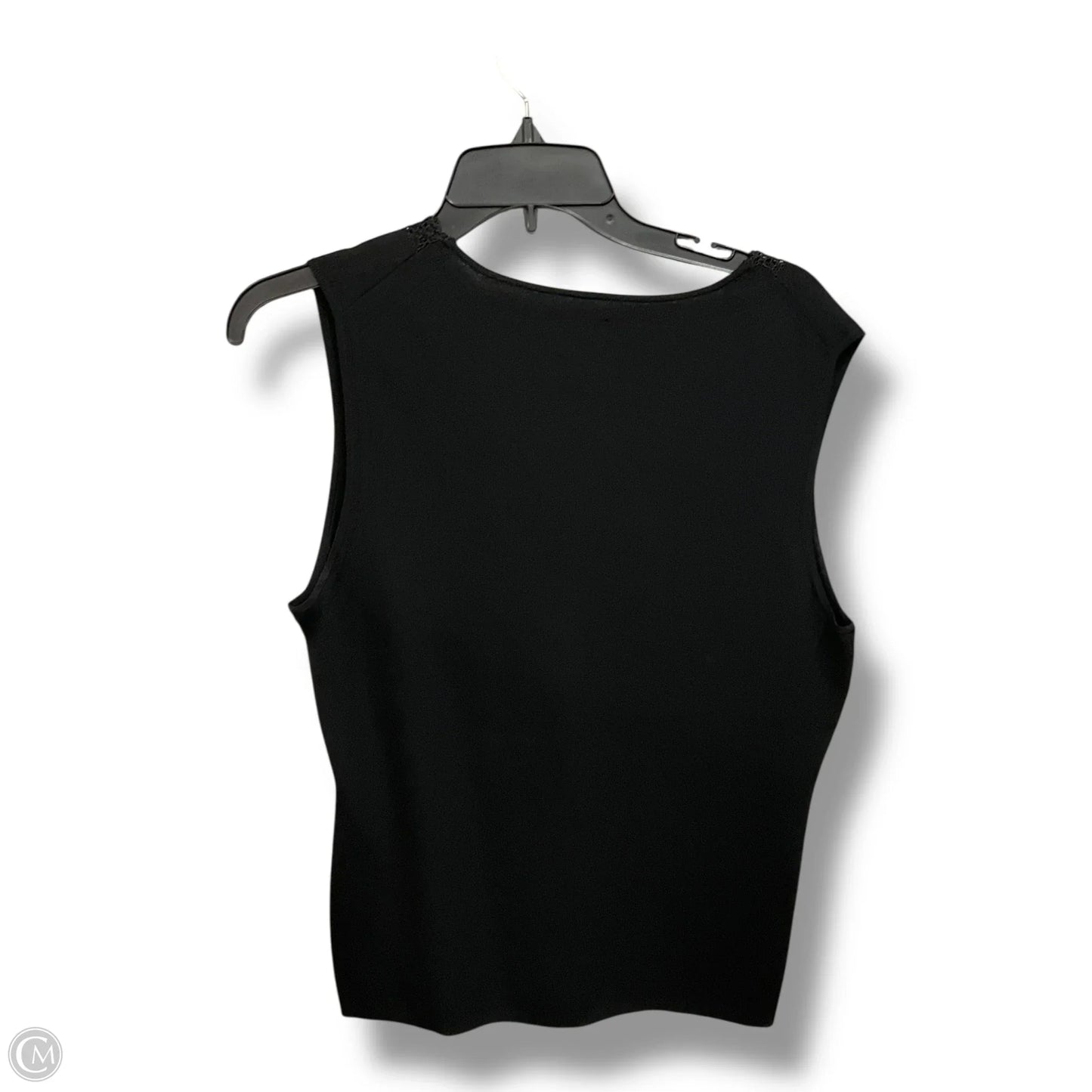 Top Sleeveless Basic By Chicos In Black, Size: Xl