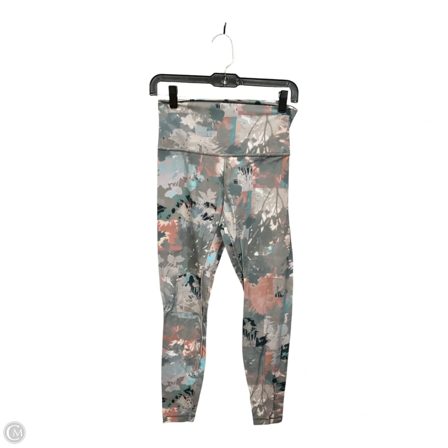 Athletic Leggings By Lululemon In Multi-colored, Size: M