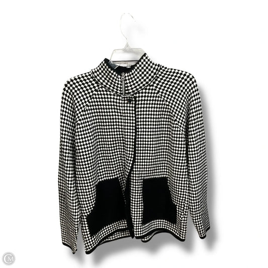 Jacket Other By Clothes Mentor In Black & White, Size: L