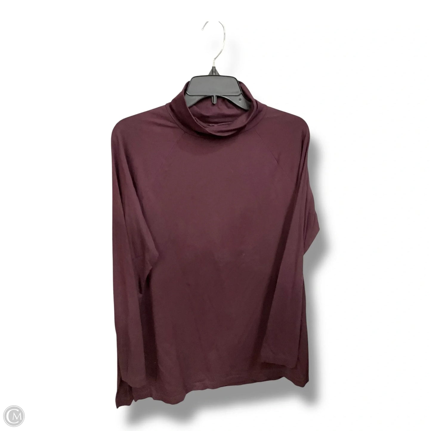 Top Long Sleeve Basic By J. Jill In Purple, Size: L