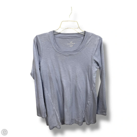 Top Long Sleeve Basic By J. Jill In Purple, Size: S