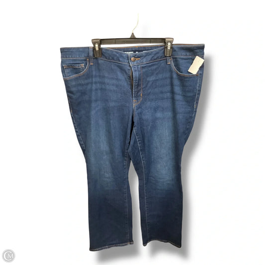 Jeans Boot Cut By Old Navy In Blue Denim, Size: 20