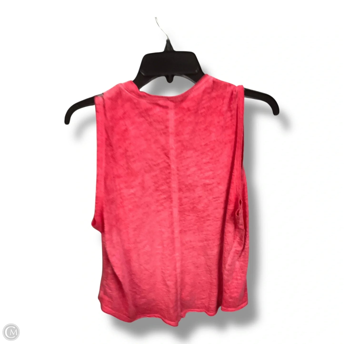 Top Sleeveless Basic By Clothes Mentor In Red, Size: L
