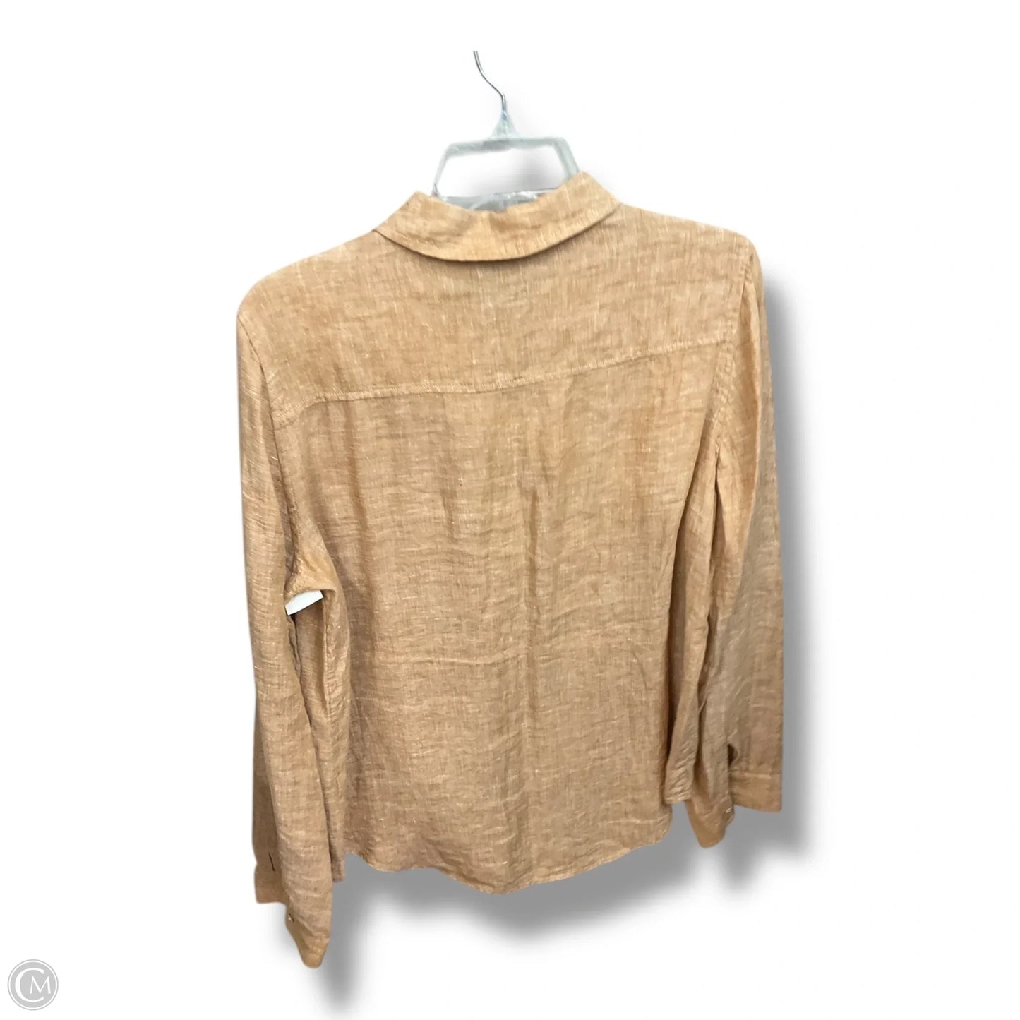 Blouse Designer By Lilly Pulitzer In Brown, Size: L