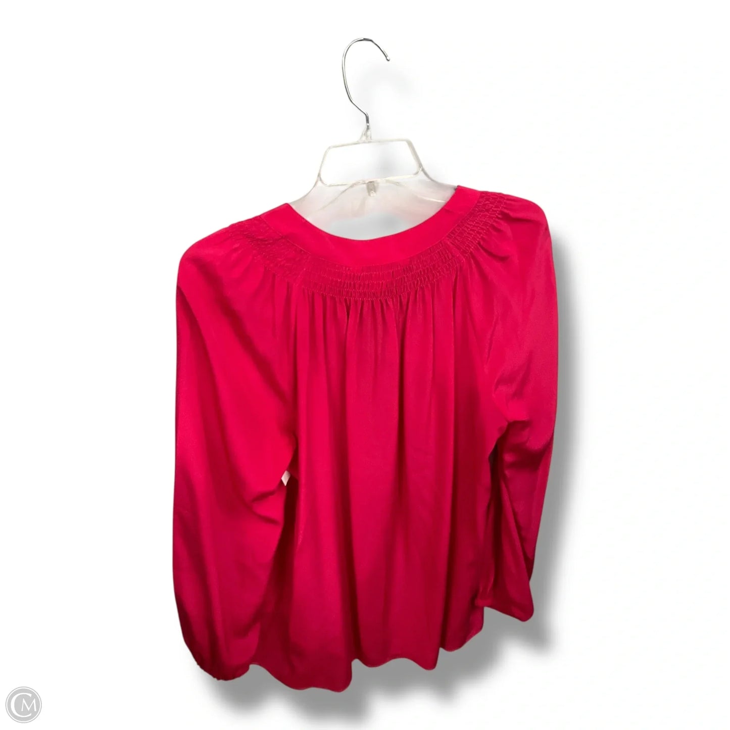 Blouse Designer By Lilly Pulitzer In Pink, Size: L