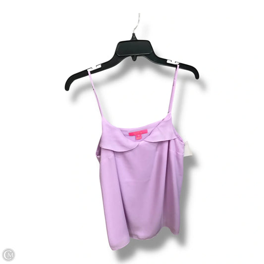 Top Cami Designer By Lilly Pulitzer In Purple, Size: L