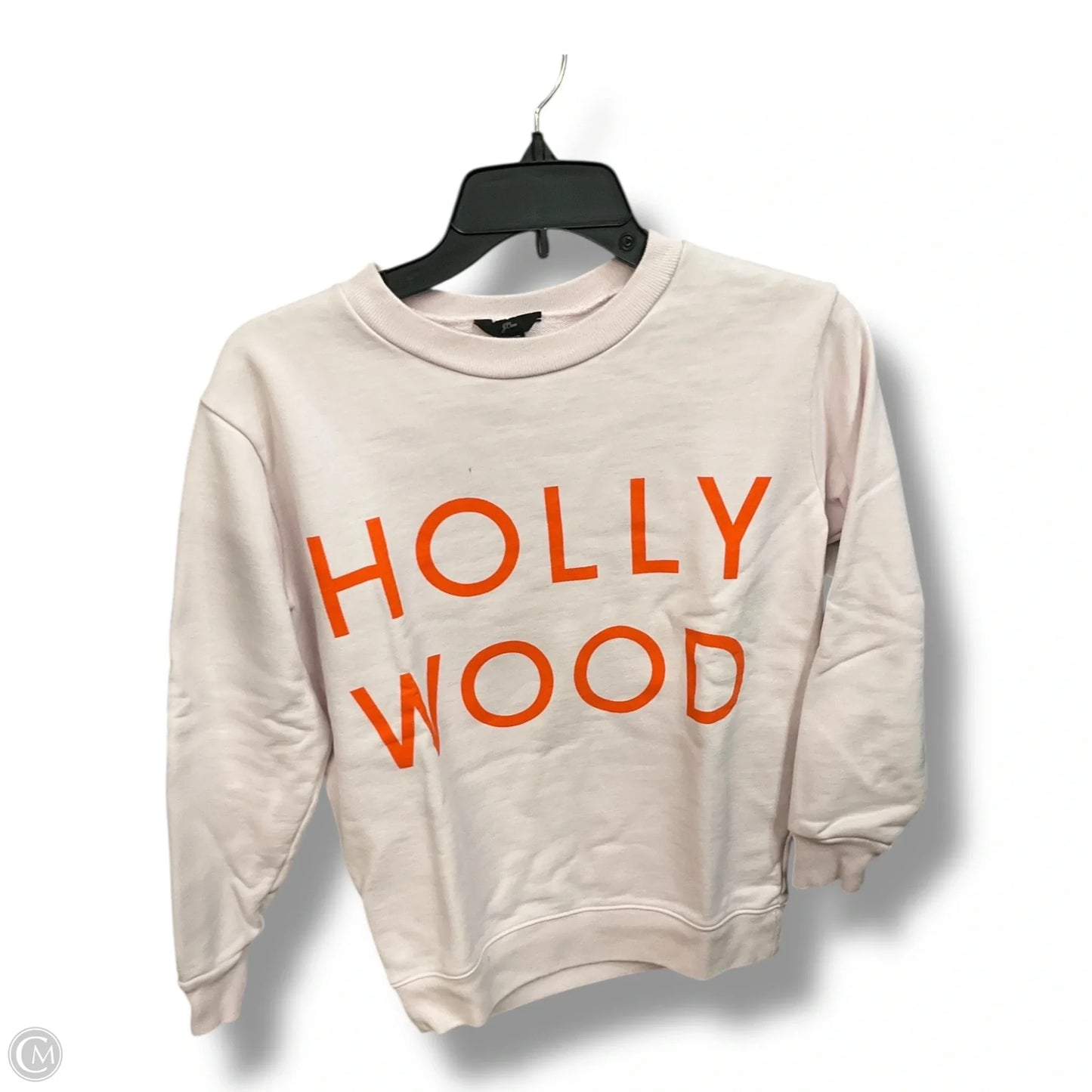 Sweatshirt Crewneck By J. Crew In Pink, Size: Xxs