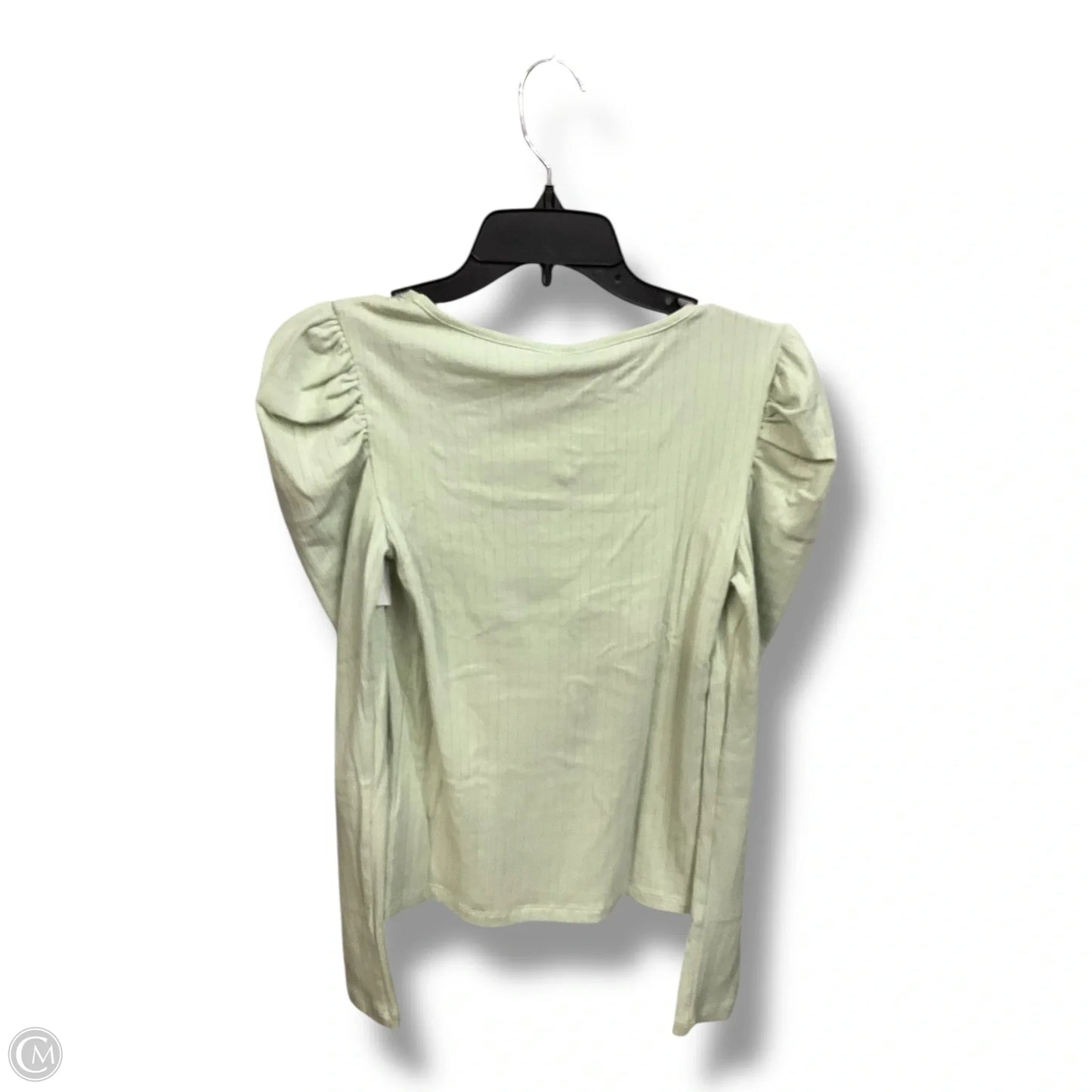 Top Long Sleeve Basic By Vero Moda In Green, Size: S