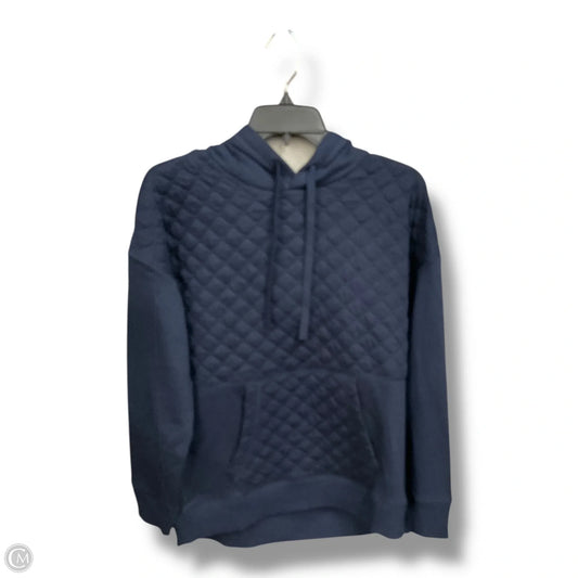 Sweatshirt Hoodie By Time And Tru In Blue, Size: M