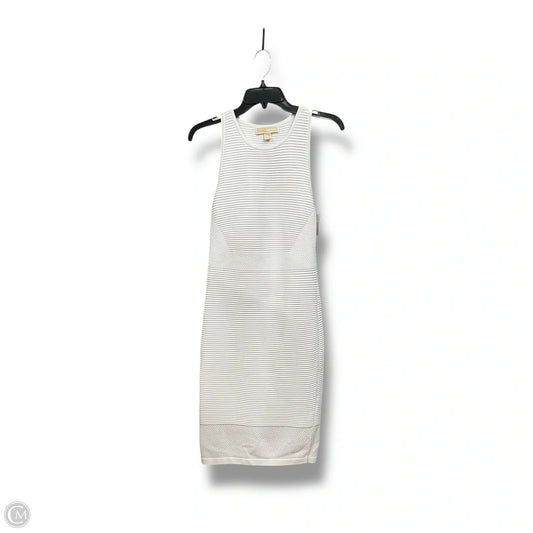 Dress Casual Midi By Michael By Michael Kors In White, Size: S