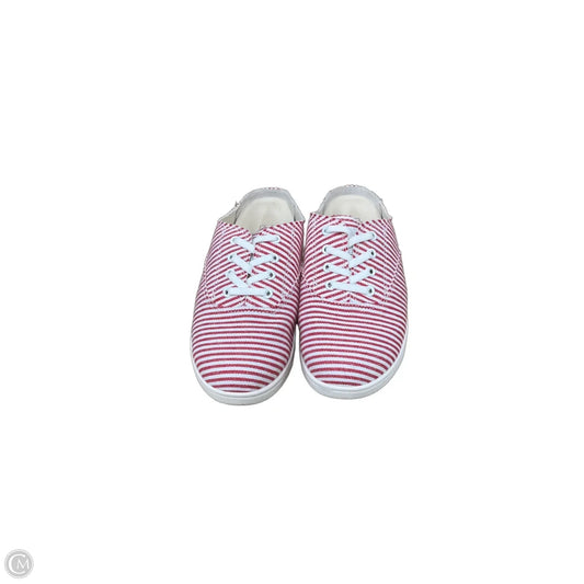 Shoes Sneakers By Spenco In Striped Pattern, Size: 7